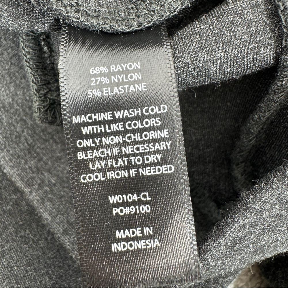 Betabrand‎ Bootcut Pants Charcoal Grey Medium Long Dress Yoga - Picture 9 of 13